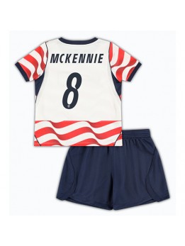 Detské Futbalové oblečenie Spojené štáty Weston McKennie #8 MS 2026 Krátky Rukáv - Domáci (+ trenírky)